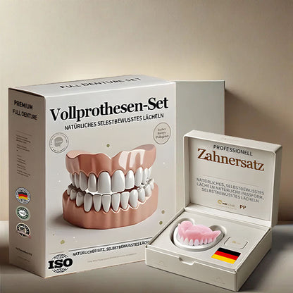 Hermsa® 🦷Fortschrittliches, individuelles Vollprothesen-Set🦷 (⏰Befristeter Rabatt für die letzten 30 Minuten⏰)
