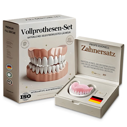 Hermsa® 🦷Fortschrittliches, individuelles Vollprothesen-Set🦷 (⏰Befristeter Rabatt für die letzten 30 Minuten⏰)