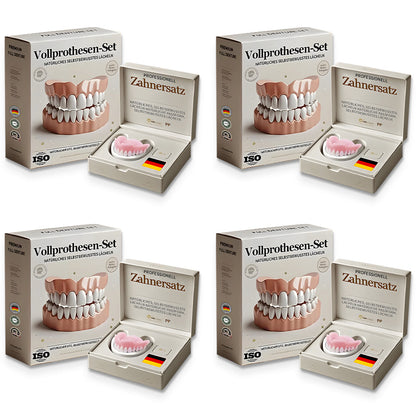 Hermsa® 🦷Fortschrittliches, individuelles Vollprothesen-Set🦷 (⏰Befristeter Rabatt für die letzten 30 Minuten⏰)