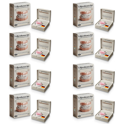 Hermsa® 🦷Fortschrittliches, individuelles Vollprothesen-Set🦷 (⏰Befristeter Rabatt für die letzten 30 Minuten⏰)